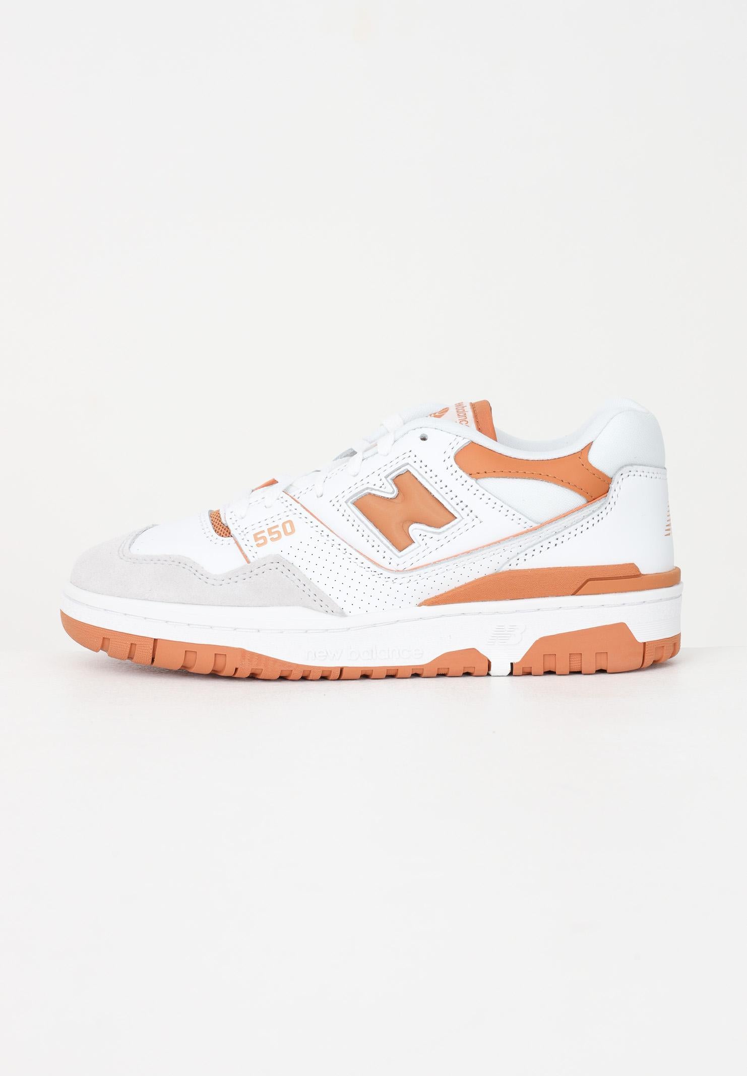 NEW BALANCE BB550LSCWHITE/ORANGE