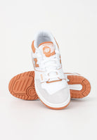 NEW BALANCE BB550LSCWHITE/ORANGE