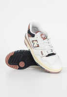 NEW BALANCE BB550VGCOFF WHITE-BROWN