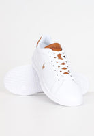 RALPH LAUREN 809877598001WHITE/TAN