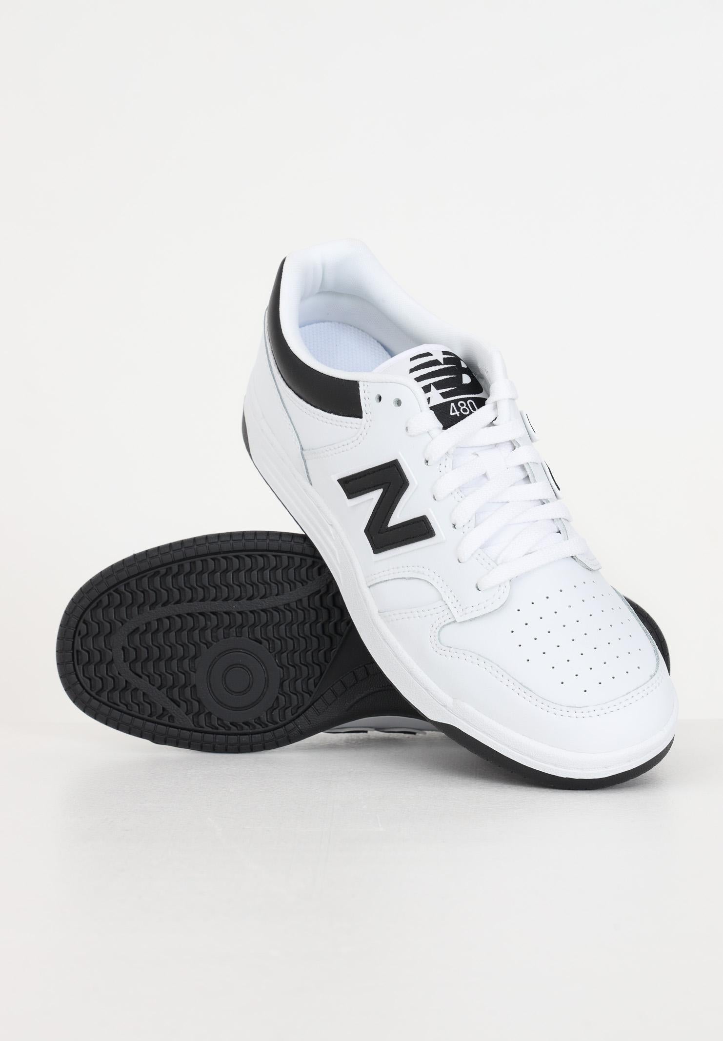 NEW BALANCE BB480LBKWHITE-BLACK