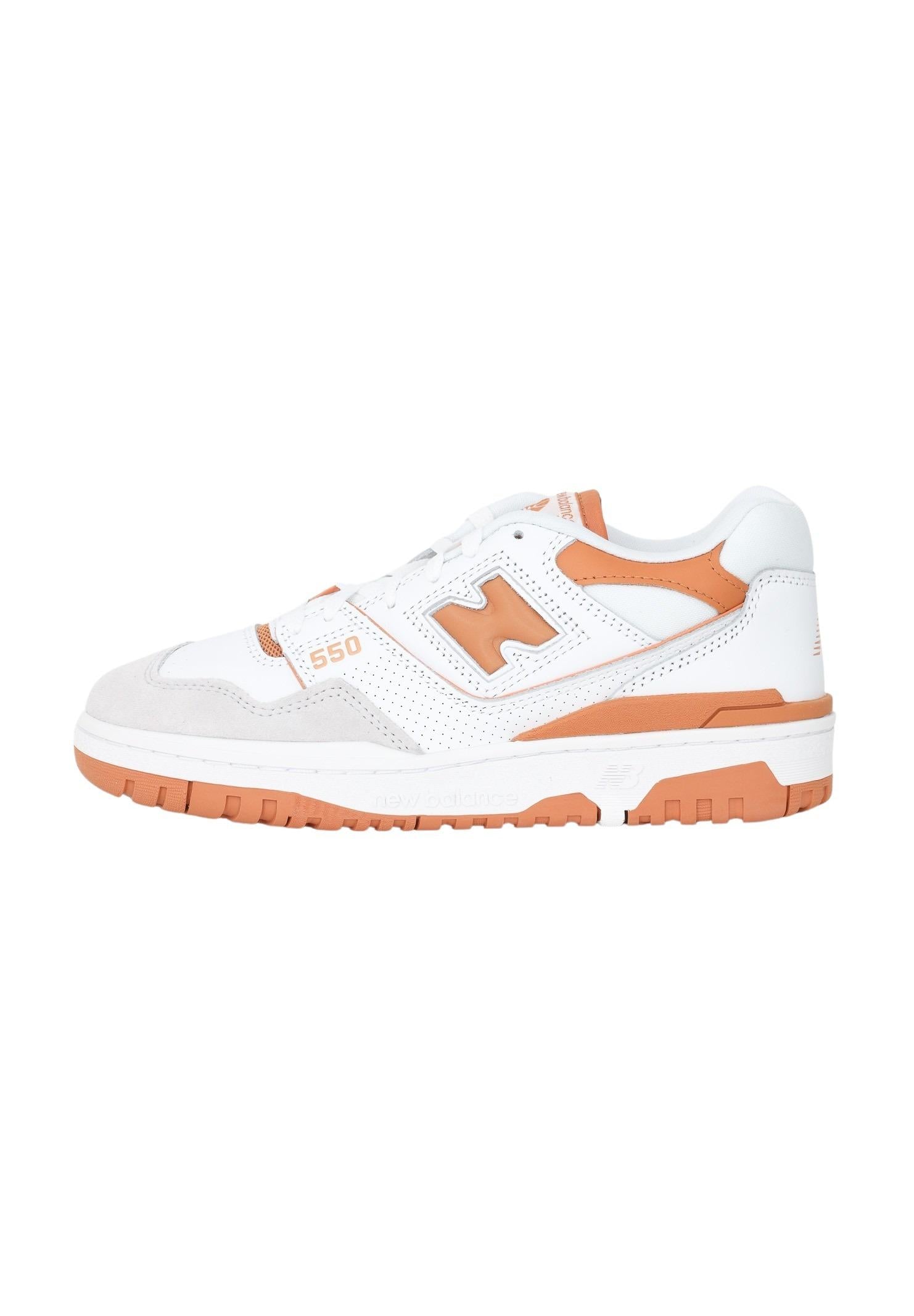 NEW BALANCE BB550LSCWHITE/ORANGE