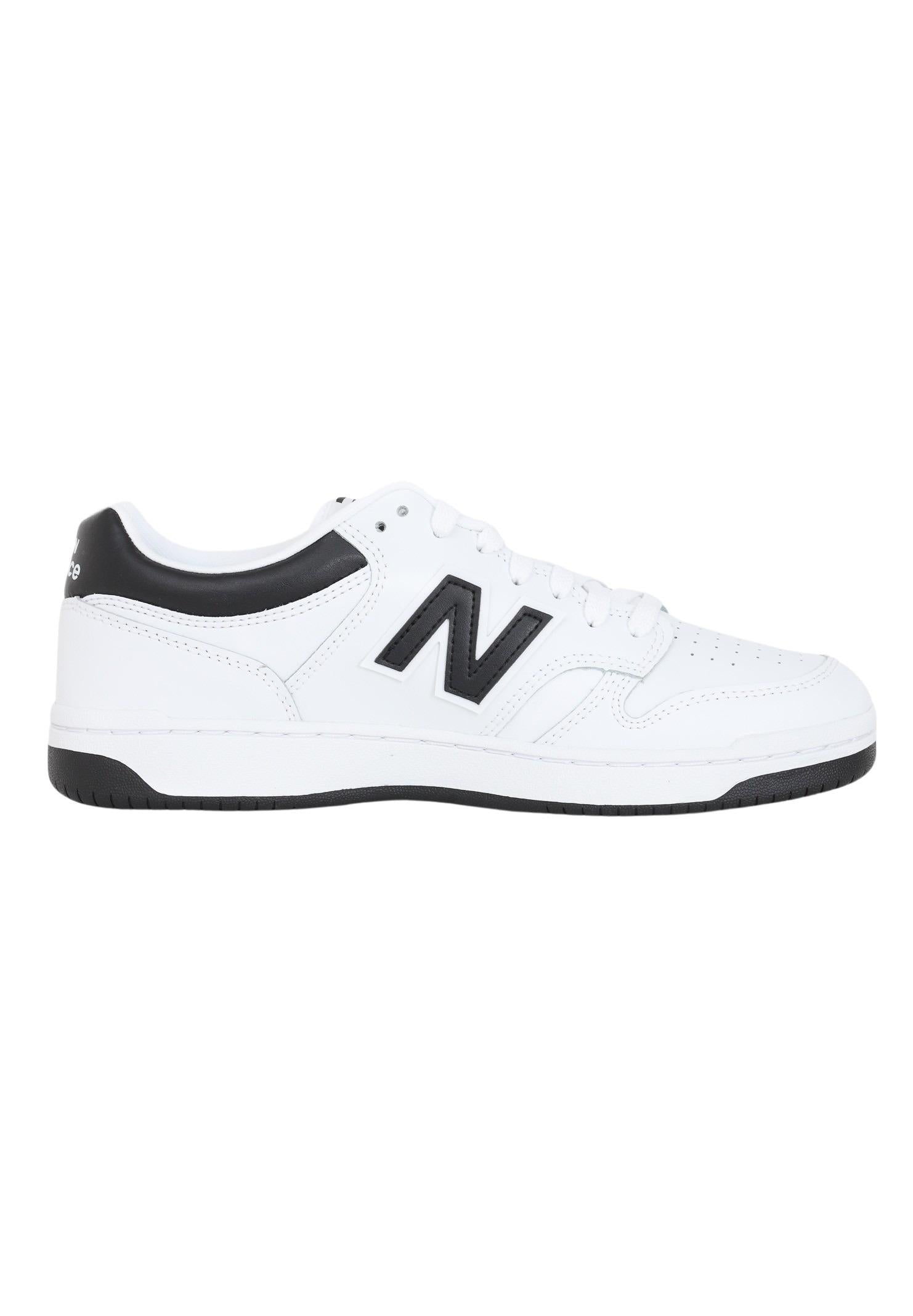 NEW BALANCE BB480LBKWHITE-BLACK