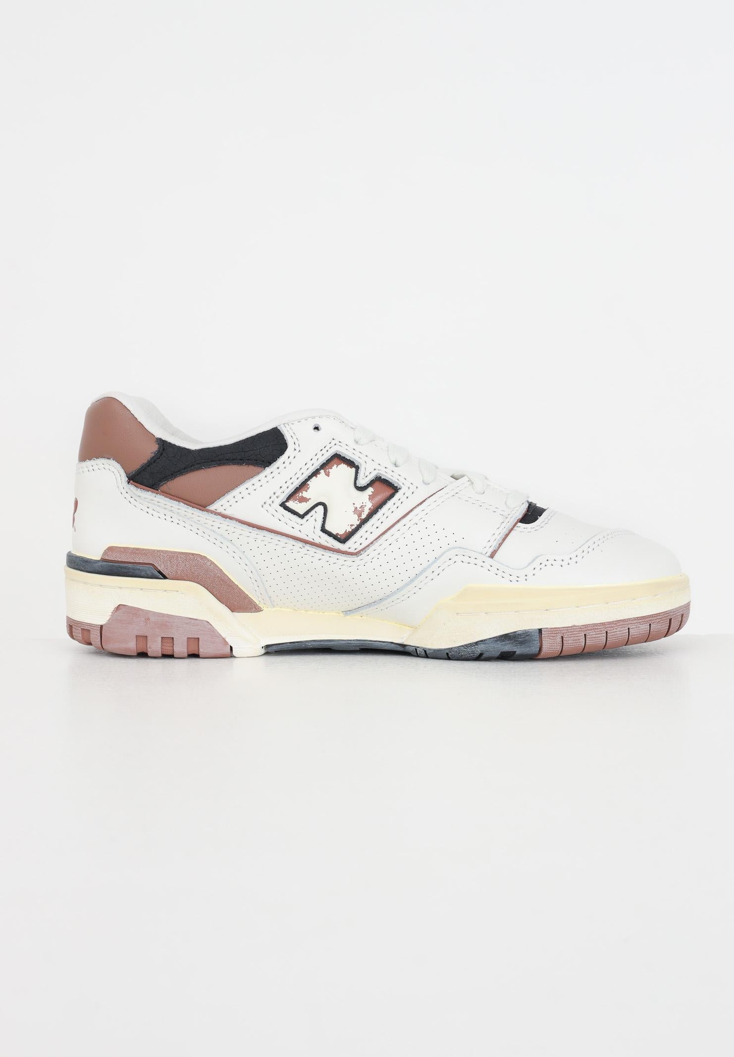 NEW BALANCE BB550VGCOFF WHITE-BROWN