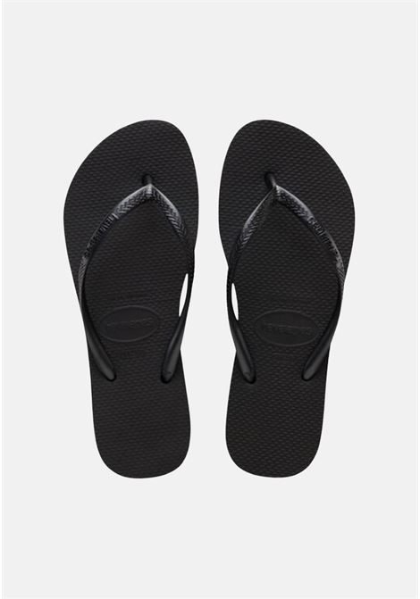 Black flip flops for women HAVAIANAS | 41445370090