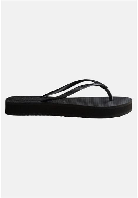 Black flip flops for women HAVAIANAS | 41445370090