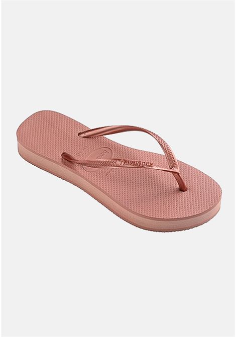 Havaianas Slim Flatform women's pink flip flops HAVAIANAS | 41445373544