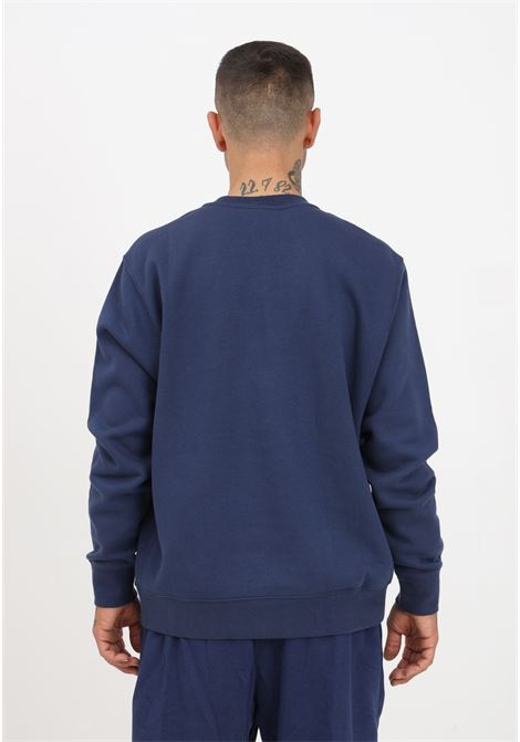 Nike Sportswear Club Fleece blue crewneck sweatshirt for men and women with contrasting logo NIKE | BV2662410