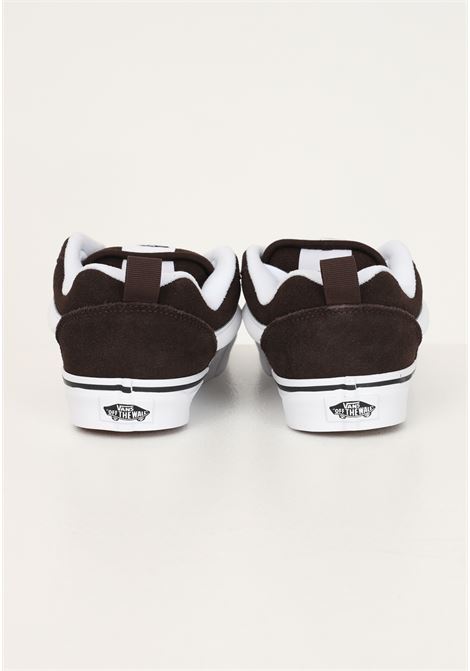 Brown/White suede low-top sneakers for men and women VANS | VN0009QCNWH1.