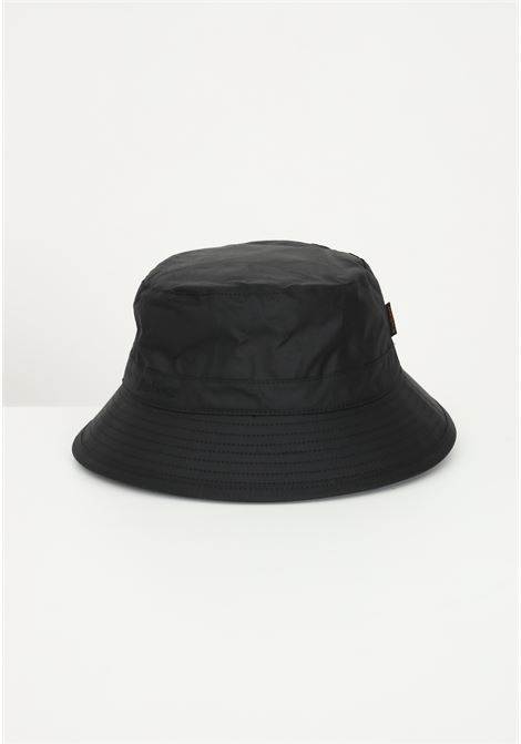 Bucket cerato nero per uomo e donna BARBOUR | 242-MHA0001MHABK91