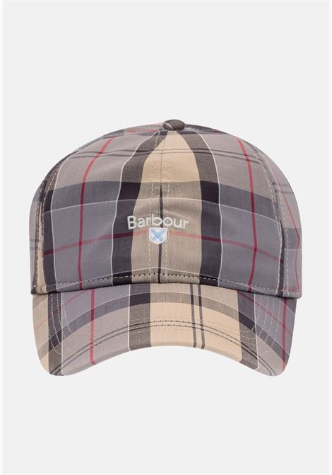 Tartan sports hat for men and women BARBOUR | 241-MHA0617TN31