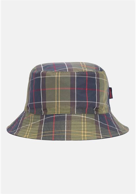 Blue and patterned reversible men's bucket hat BARBOUR | 241-MHA0839NY52