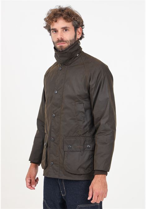 Giubbotto Bedale color oliva da uomo BARBOUR | 242-MWX0010MWXOL71