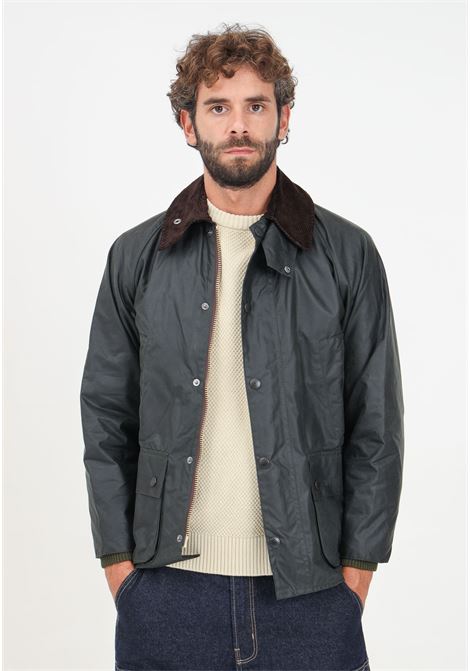 Giubbotto Bedale sage da uomo BARBOUR | 242-MWX0018MWXSG91