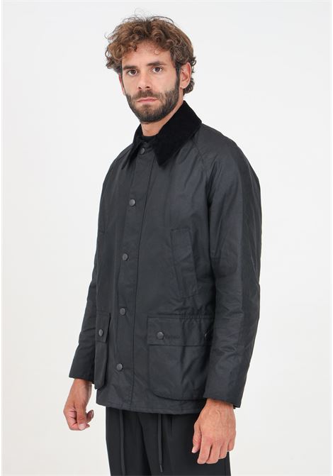 Giubbotto Ashby nero da uomo BARBOUR | 242-MWX0339MWXBK72