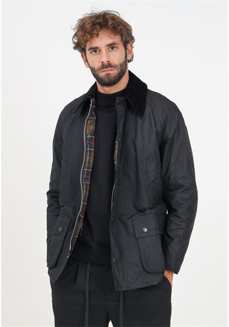 Giubbotto Ashby nero da uomo BARBOUR | 242-MWX0339MWXBK72