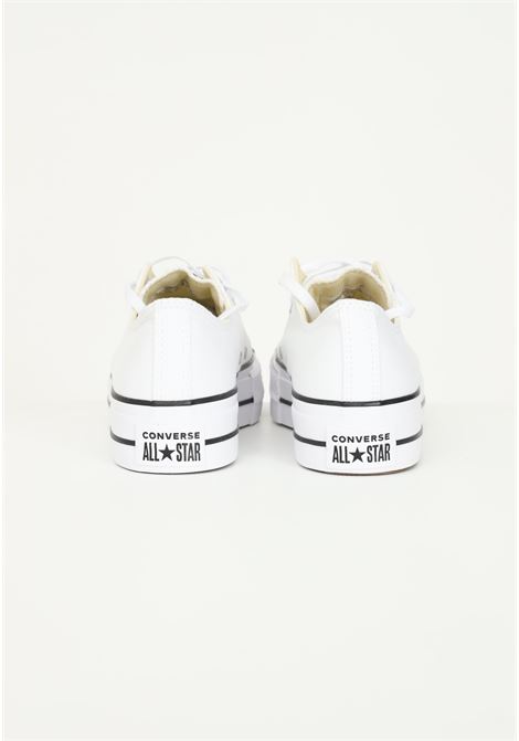 Sneakers Chuck Taylor All Star Platform Canvas bianche per uomo e donna CONVERSE | 560251C.