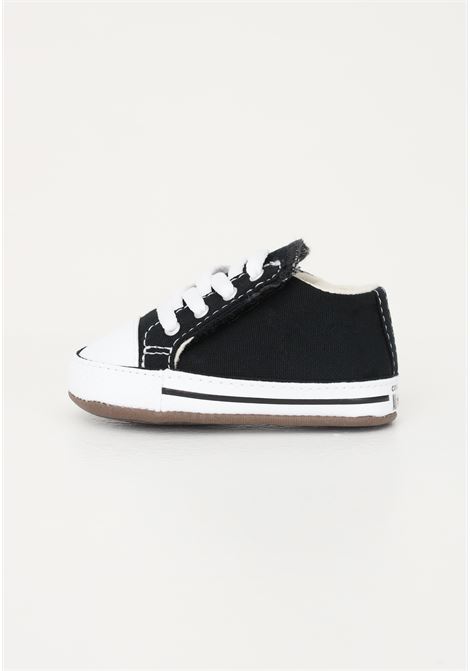 Black baby sneakers with All Star logo patch CONVERSE | 865156C.