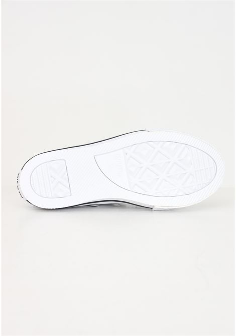 Sneakers Chuck Taylor All Star Platform Leather bianche per bambino e bambina CONVERSE | A01016C.