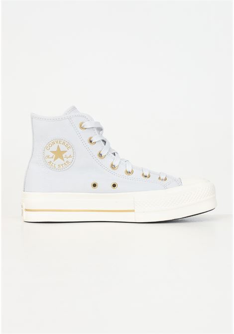 Sneakers Chuck Taylor All Star EVA Lift Platform Tonal Canvas azzurre da donna CONVERSE | A08237C.