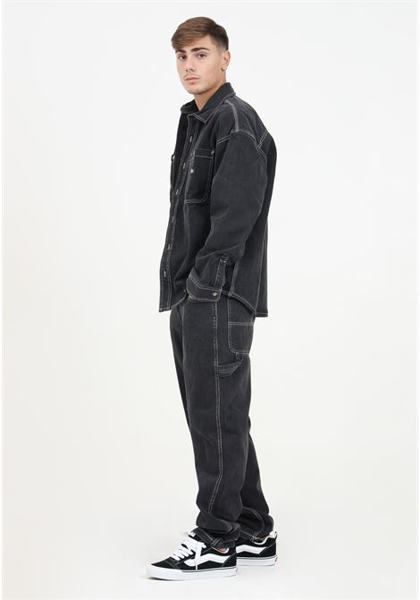 Jeans cargo Garyville in denim nero da uomo DIckies | DK0A4XECJ791.