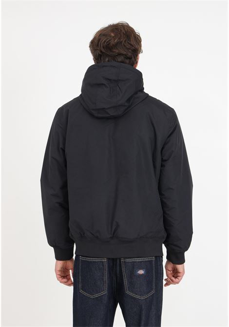 Black men's jacket with hood DIckies | DK0A4XG8BLK1.