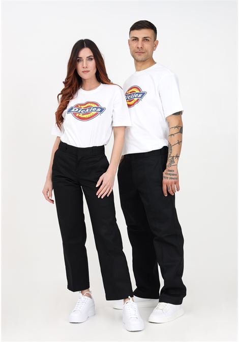 Pantalone casual nero per uomo e donna con logo sul retro DIckies | DK0A4XK6BLK1.