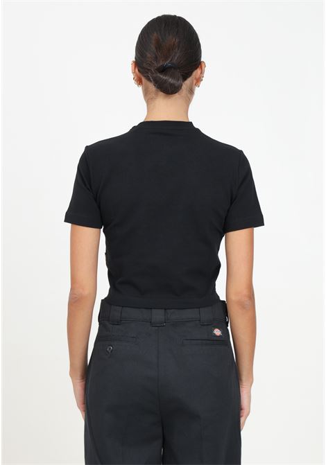 T-shirt a manica corta Maple Valley nera da donna DIckies | DK0A4XPOBLK1.