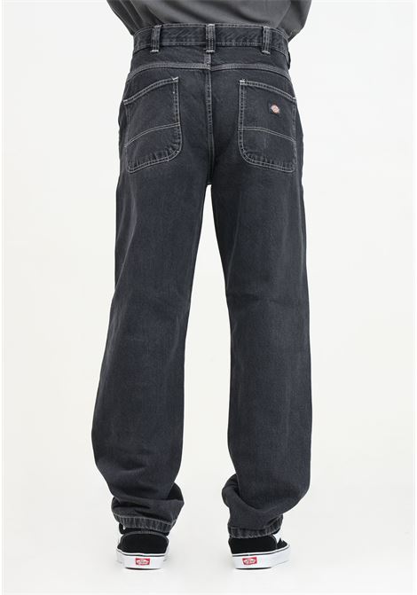 Jeans Madison Double Knee in denim nero da uomo DIckies | DK0A4YPXJ791.