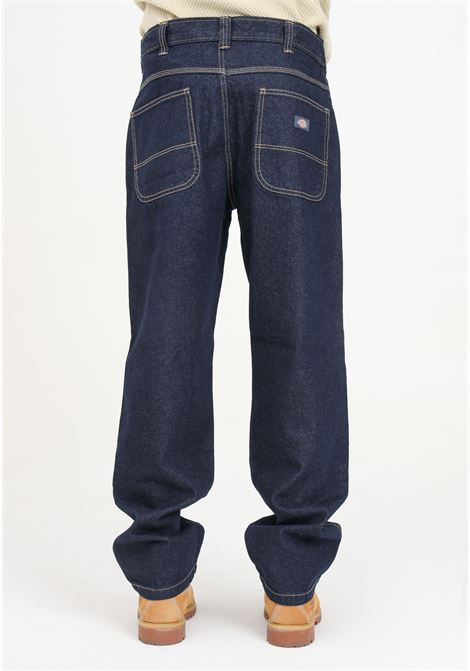 Jeans cargo Madison Double Knee in denim blu da uomo DIckies | DK0A4YPXRIN1.