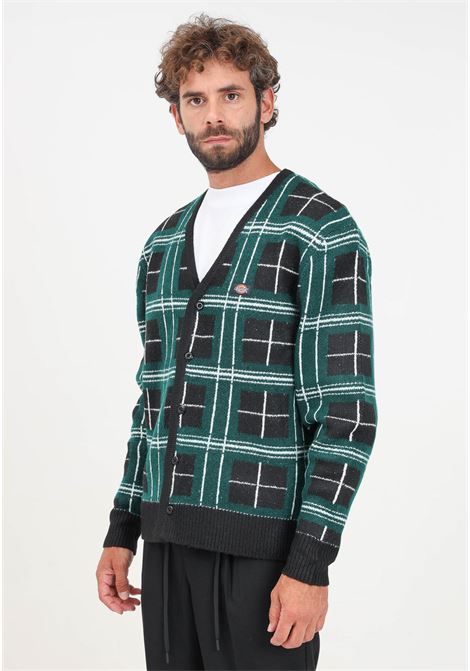 Cardigan Stevensville verde e nero da uomo DIckies | DK0A863PBLK1.