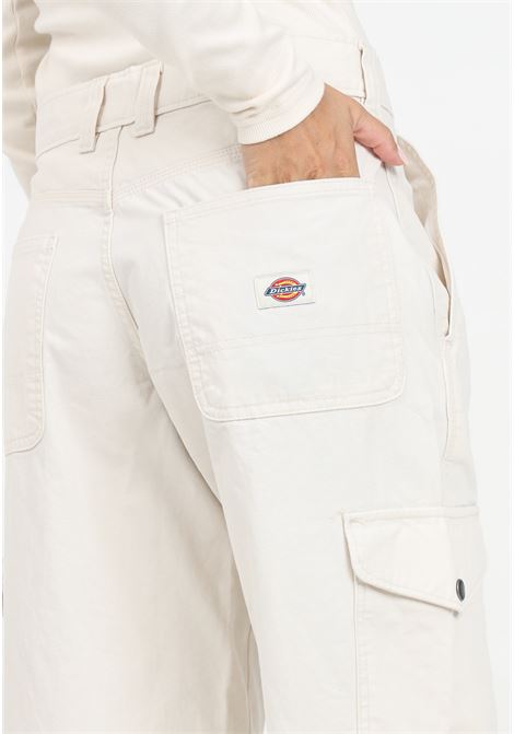 Pantalone casual Duck Canvas bianco da donna DIckies | DK0A864SF901.