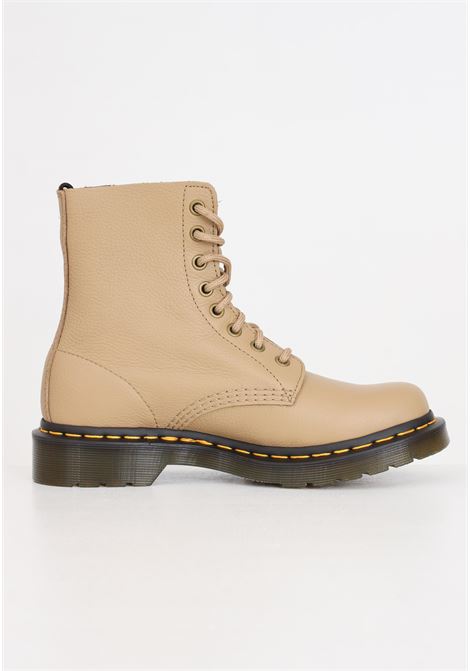 Beige savannah tan women's ankle boots in virginia leather DR.MARTENS | 30920439-1460.