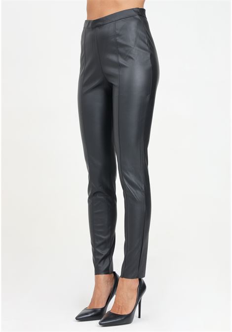 Leggings in eco-pelle nero da donna JDY | 15328972Black