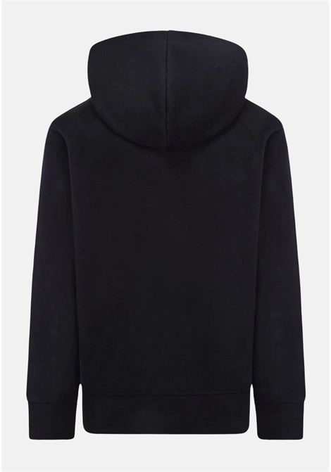 Black baby girl sweatshirt with contrasting logo JORDAN | 95C573023
