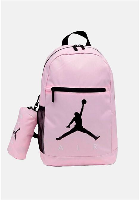 Zaino rosa con logo frontale unisex JORDAN | 9B0503A9Y