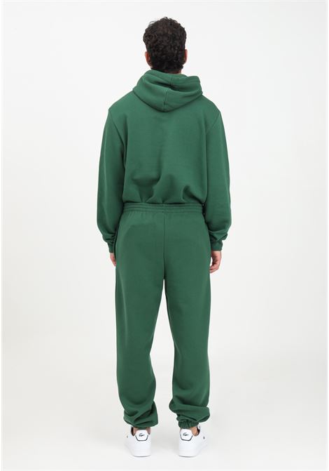 Pantalone sportivo verde per uomo e donna con patch coccodrillo LACOSTE | XH9610132