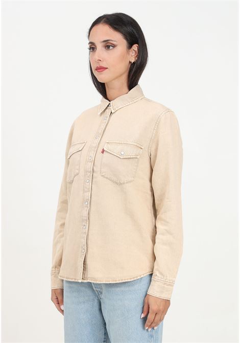 Camicia casual Western in denim beige da donna LEVIS® | 16786-00890089