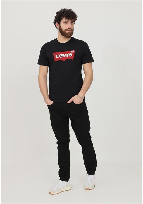 Black men's jeans in solid color by levi's with medium waist LEVIS® | 28833-00130013