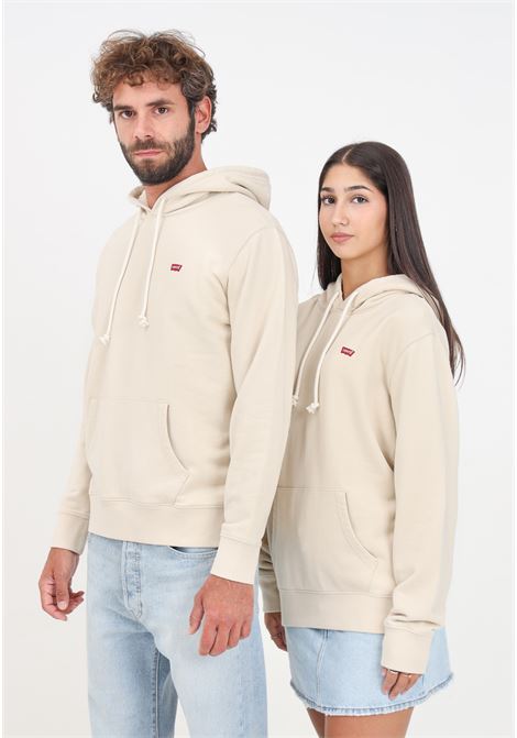 Felpa con cappuccio The Original Housemark beige per uomo e donna LEVIS® | 34581-00390039