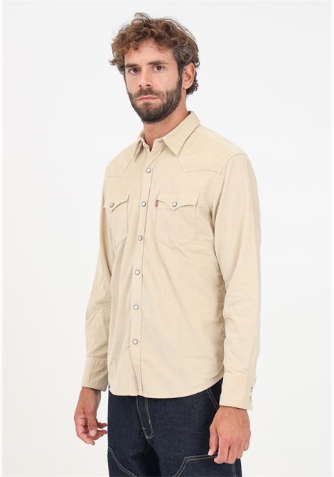 Camicia a manica lunga Western Barstow beige da uomo LEVIS® | 85744-00790079