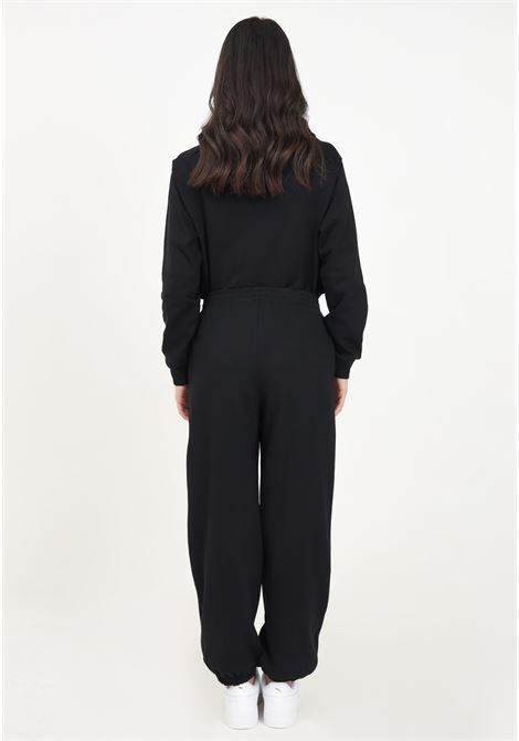 Black sports trousers for women and girls with contrasting print MARNI | M01219M00RE0M900