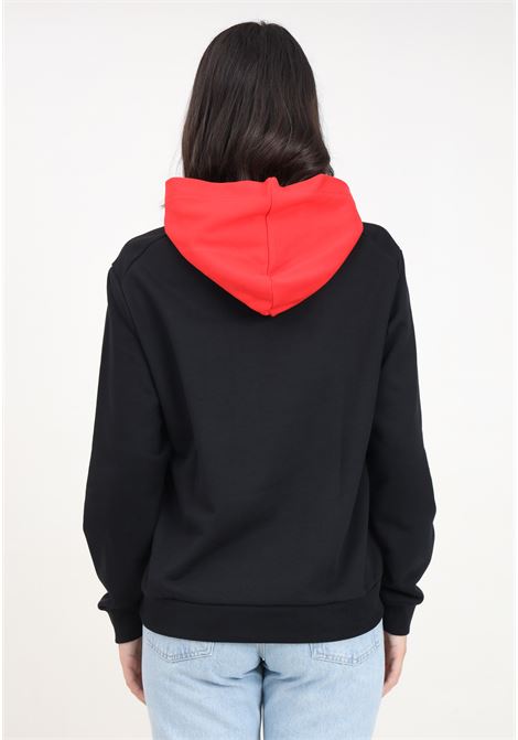 Black sweatshirt for women and girls with hood and logo MARNI | M01222M00NF0M900