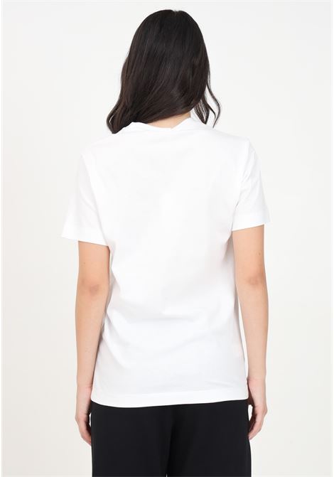 T-shirt a manica corta bianca per donna e bambina con stampa MARNI | M01226M00RF0M110