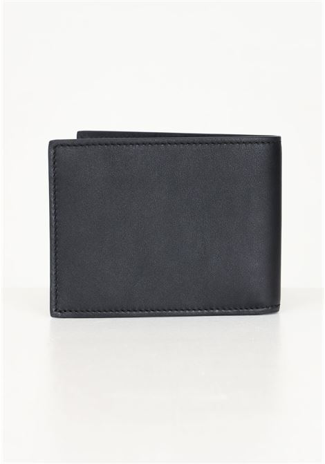 Black men's wallet with logo MOSCHINO | 242Z2813180013555