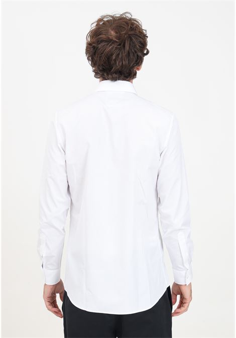 White Teddy Bear elegant shirt for men MOSCHINO | 242ZR022170351001