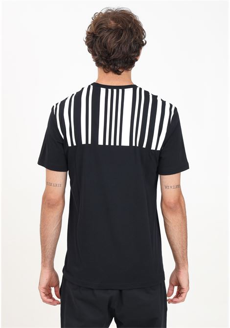 Black Barcode short sleeve t-shirt for men MOSCHINO | 242ZZ071252411555