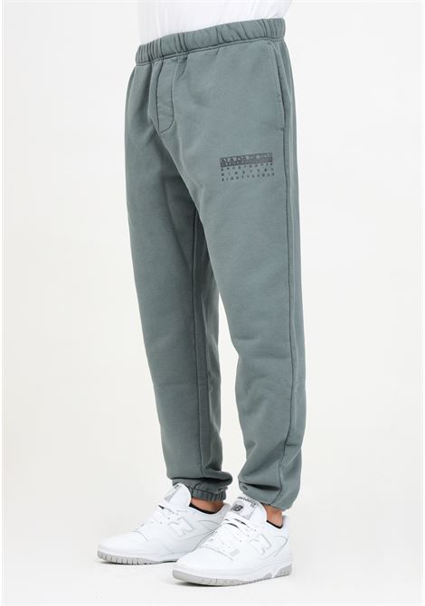 Pantalone sportivo Premium verde petrolio da uomo NAPAPIJRI | NP0A4I6PG1S1.