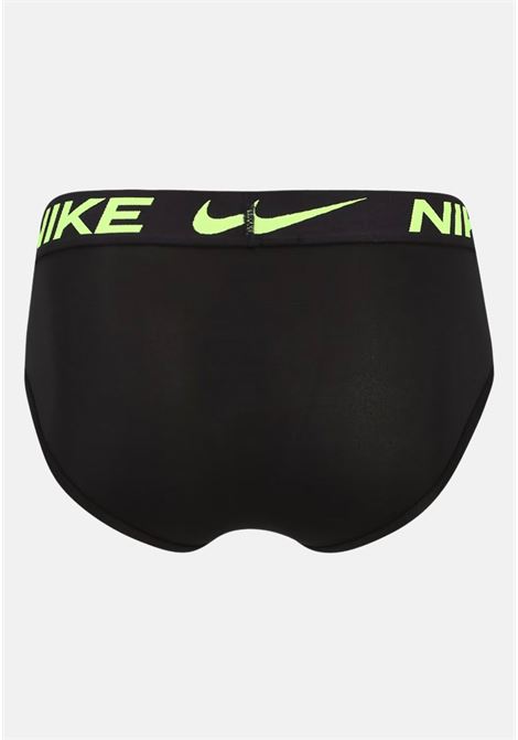 Set da tre slip STRETCH BRIEF neri da uomo NIKE | 0000KE1155PBR