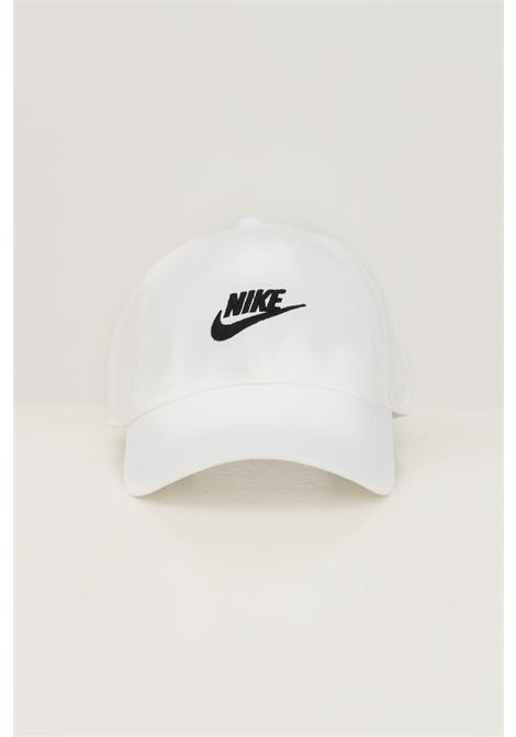 White beanie for men and women with swoosh embroidery NIKE | 913011100